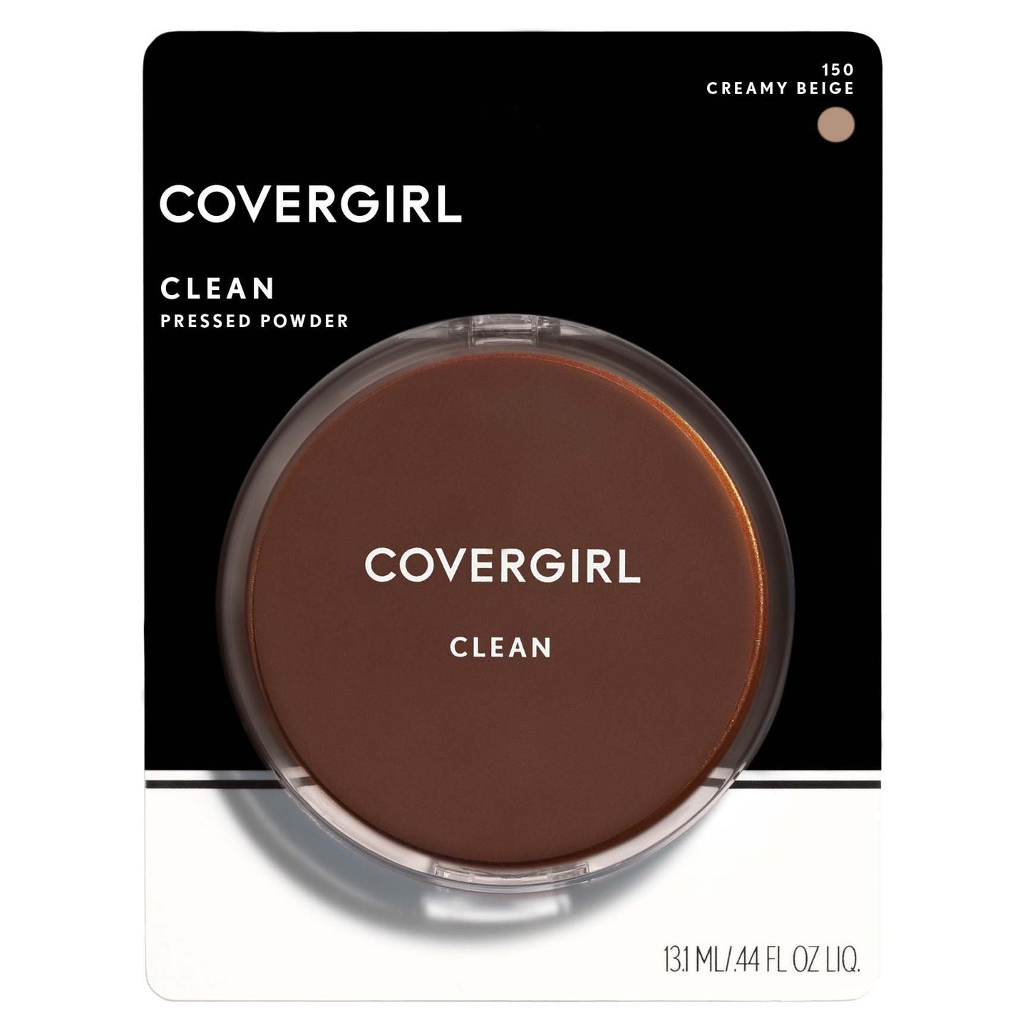 COVERGIRL Clean Invisible Pressed Powder Foundation - 150 Creamy Beige