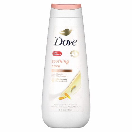 Dove Body Wash Soothing Care Calendula Oil 20oz