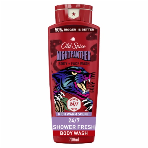 Old Spice Body Wash Night Panther 33.4oz Pump