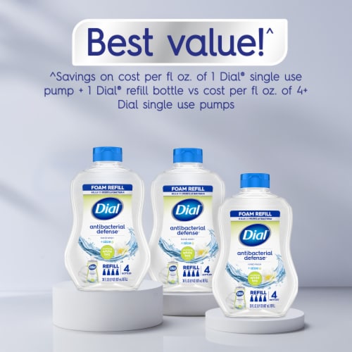 Dial Foaming Hand Wash 7.5oz Anti-Bacterial White Tea