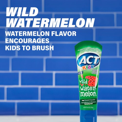 Act Kids Toothpaste Wild Watermelon 4.6oz