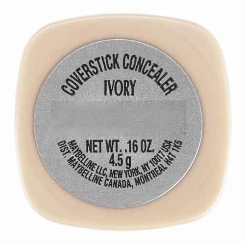 MAYBELLINE New York Cover Stick Corrector Concealer, 115 Ivory, 0.16 oz