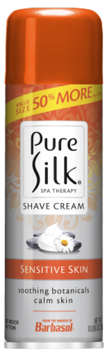 Pure Silk Shave Cream Dry Skin Therapy 7.25oz