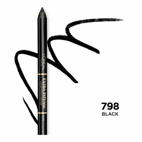 L'ORÉAL PARIS Extra-Intense Pencil Eyeliner, 798 Black, 0.03 oz.