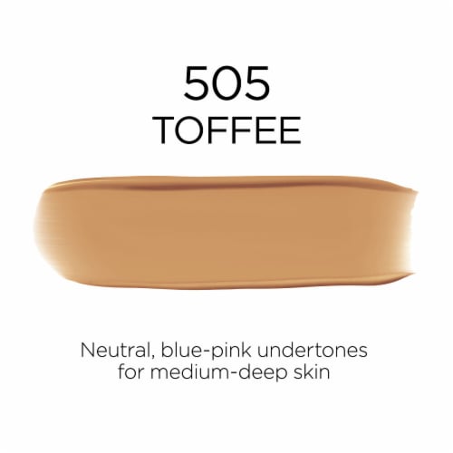 L'ORÉAL PARIS Infallible 32 Hour Fresh Wear Lightweight Foundation, 505 Toffee, 1 oz.