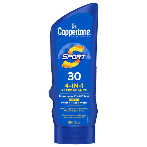 Coppertone Spf#70 Sport 4-In-1 Performance Lotion 7oz