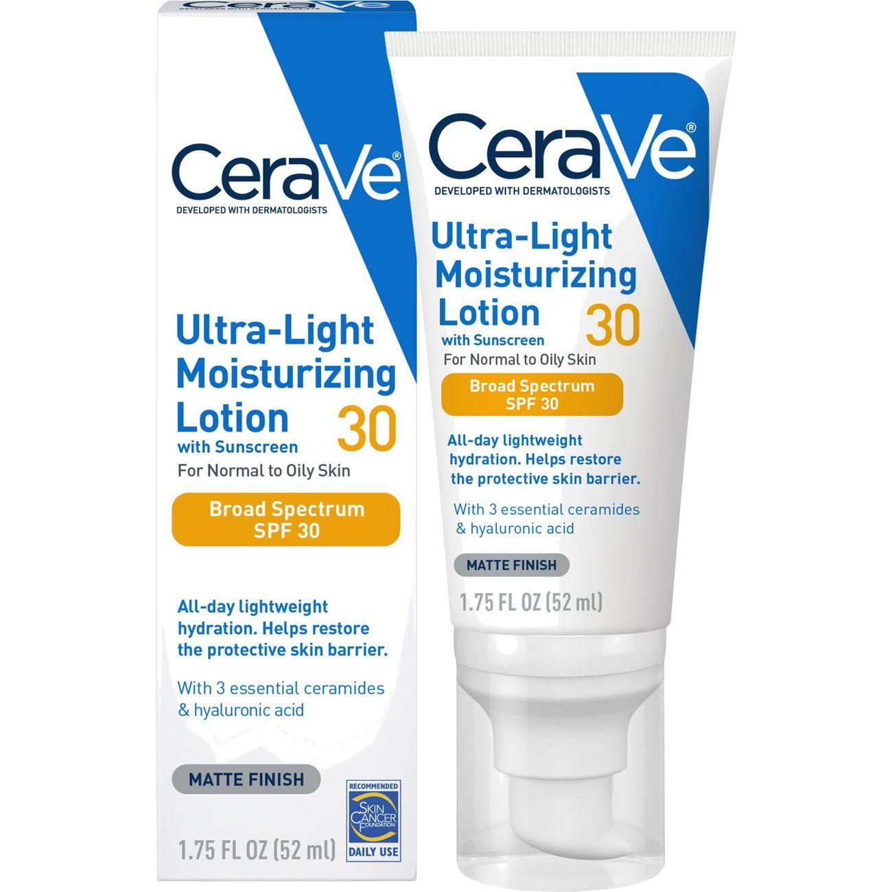 Cerave Ultra-Light Moisturize Lotion Spf#30 1.7oz