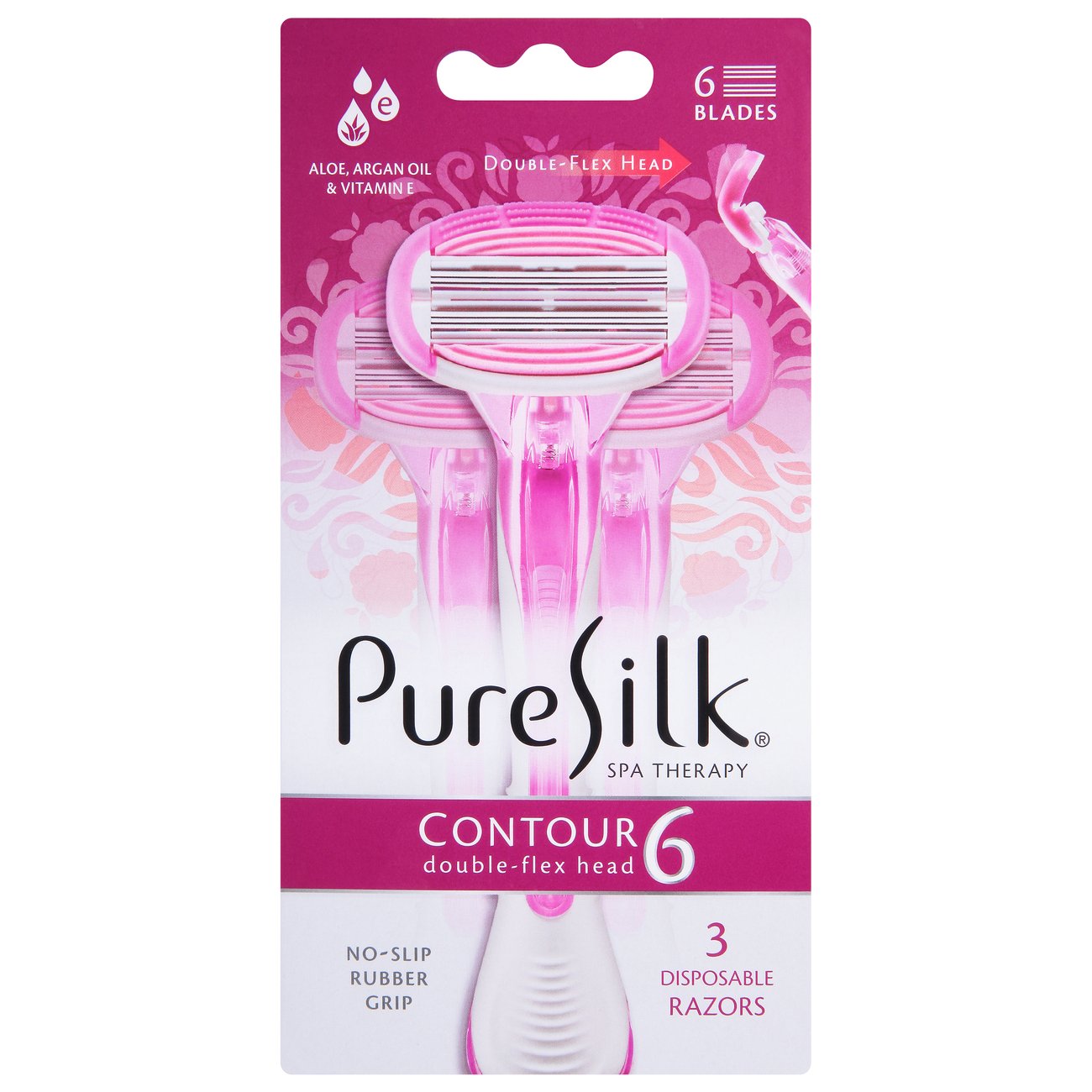 Pure Silk Razors Disposable 10 Count (3in)