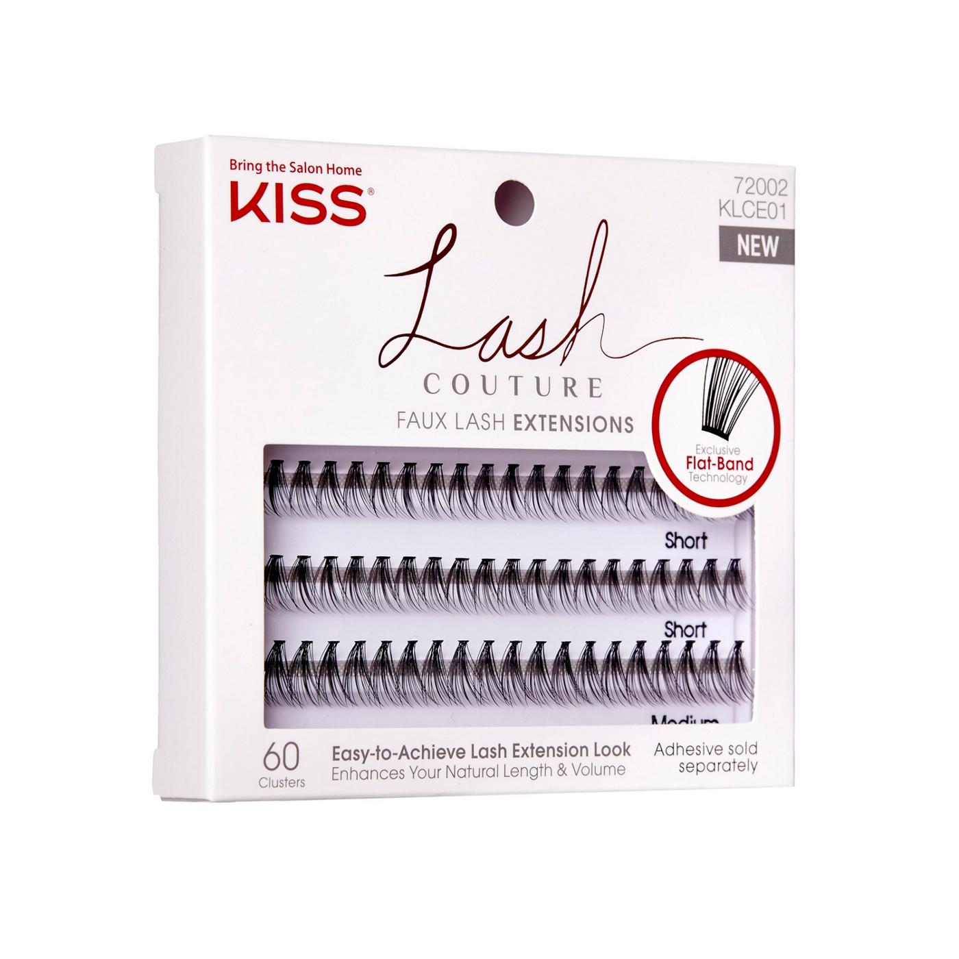 Kiss Lash Couture Faux Lash Extensions Short/Medium
