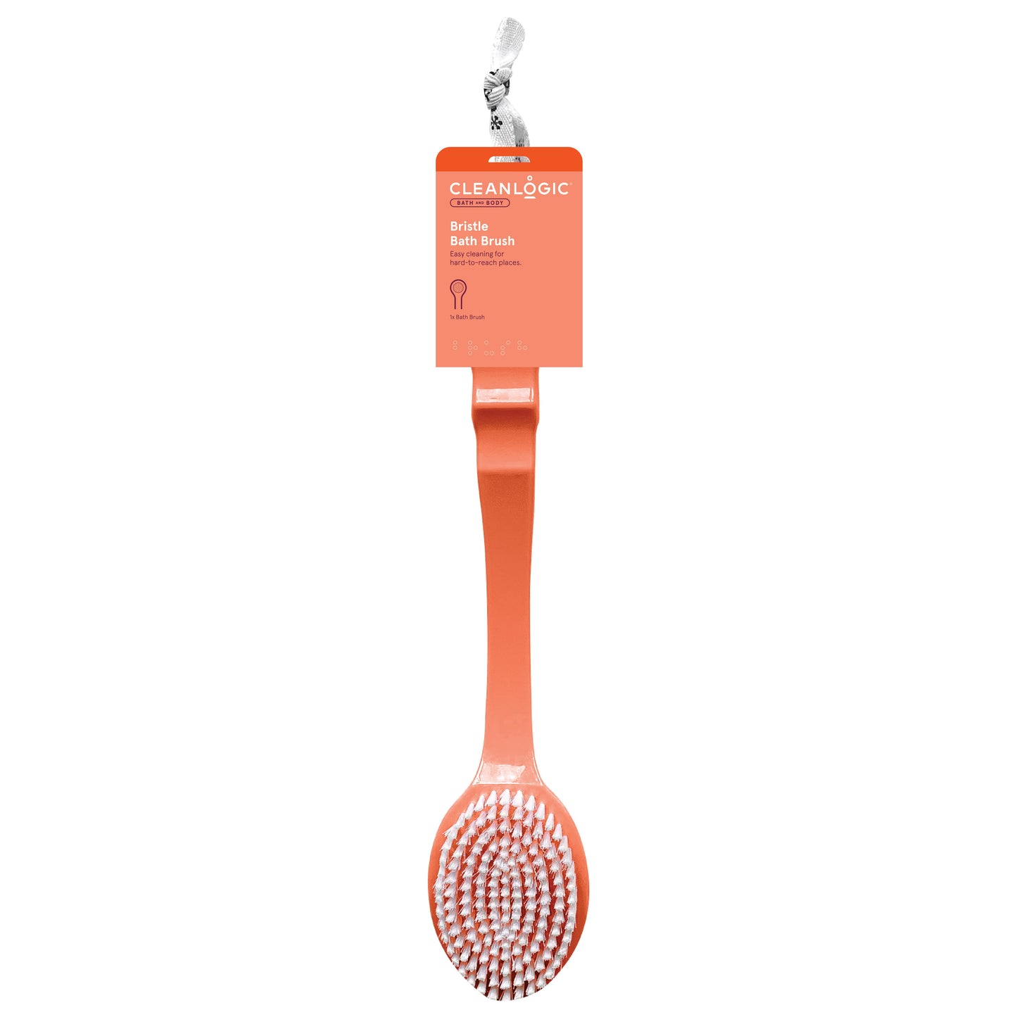 Clean Logic Mesh Back Brush .