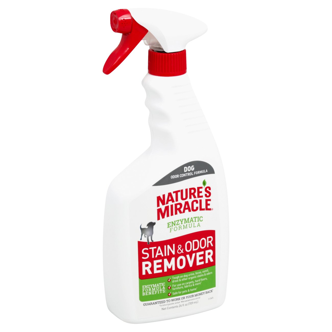 Nature's Miracle Unscented Stain and Odor Remover for Dogs