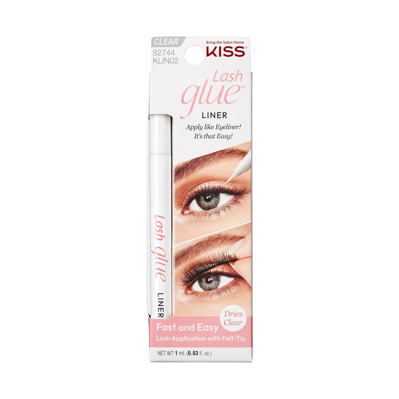 Kiss Lash Glue Liner Clear 0.02oz