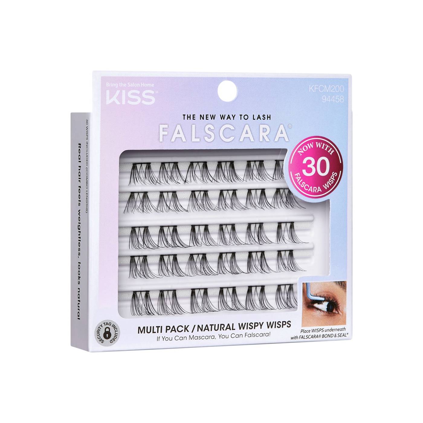 Kiss Falscara Natural Wispy Wisps Multi-Pack