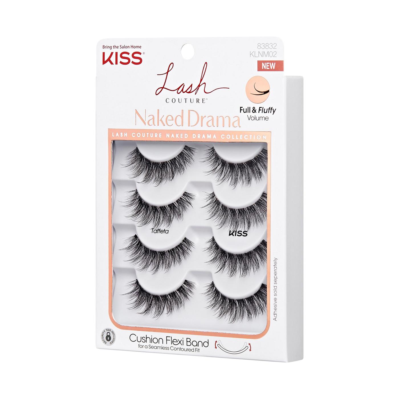 Kiss Lash Couture Naked Drama Collection Taffeta
