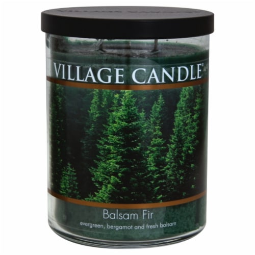 Village Candle Large Apothecary Jar Candle - Balsam Fir
