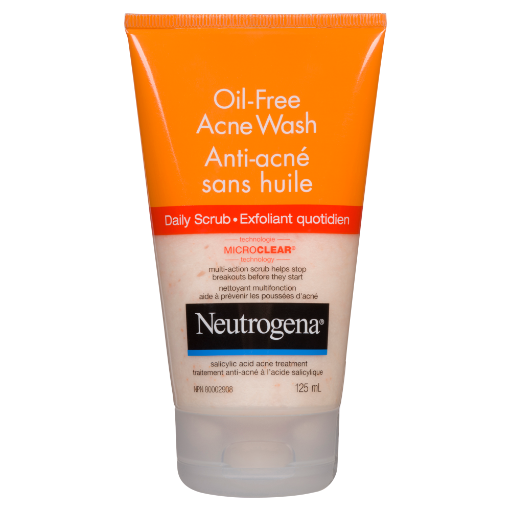 Neutrogena Acne Wash Oil-Free Daily Scrub 4.2oz
