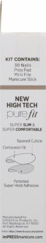 Kiss imPRESS Press-on Nails Manicure Set - Flawless, 30ct