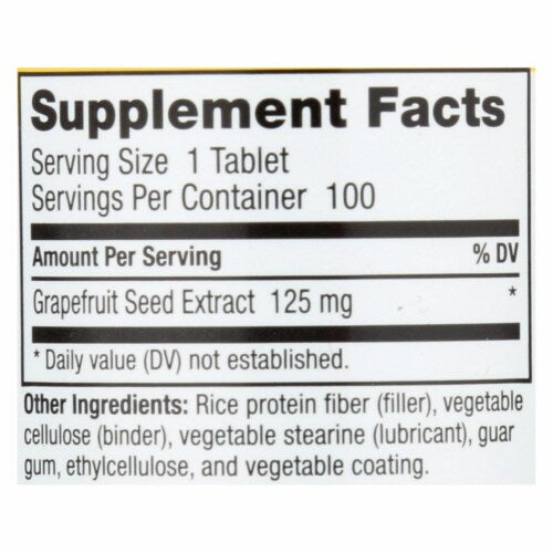 NUTRIBIOTIC SUPP,GRPFRT SD EXTRCT 125