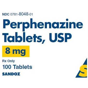 PERPHENAZINE TB 8MG 100