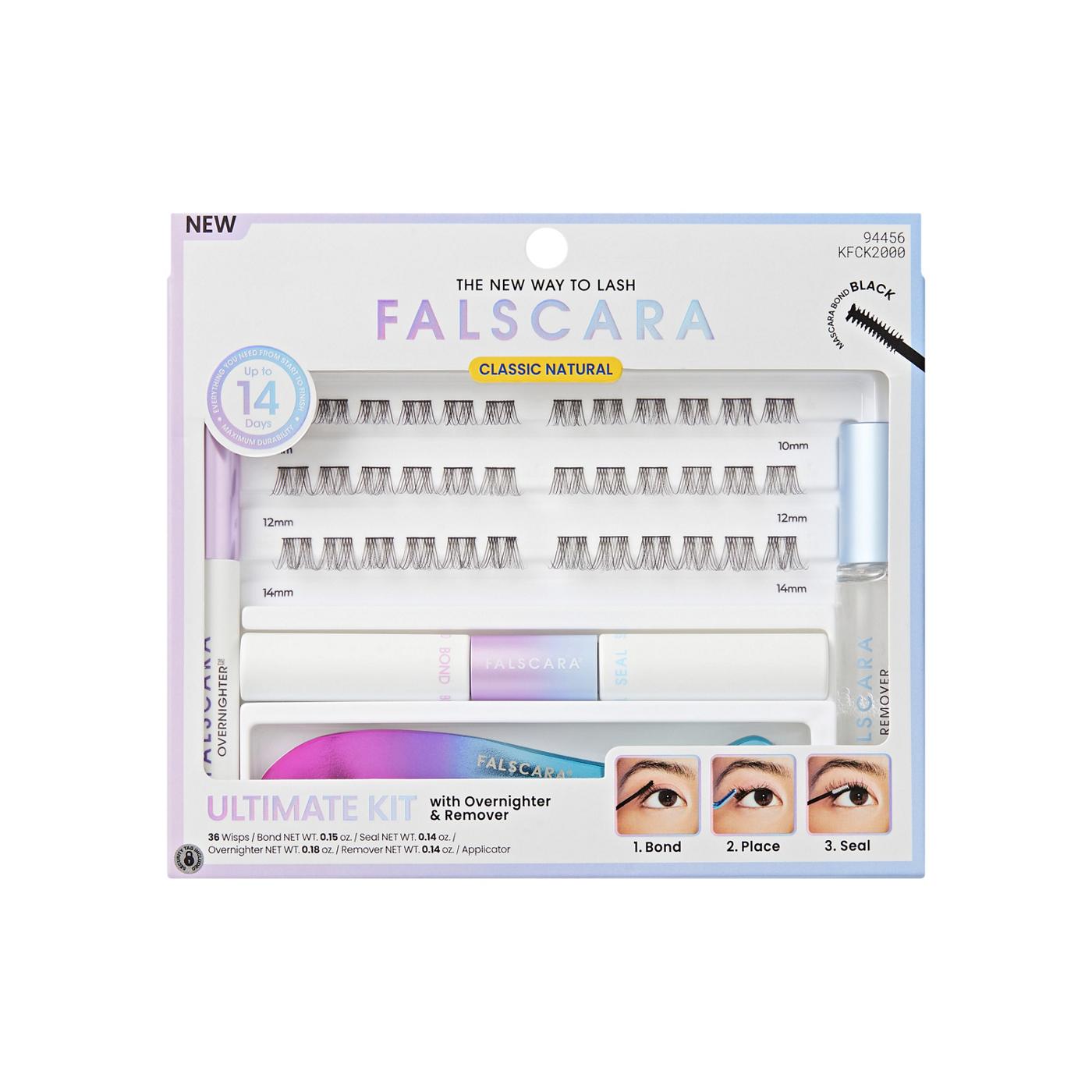 Kiss Falscara Special Edition Kit Lengthening 24 Asst Lashes