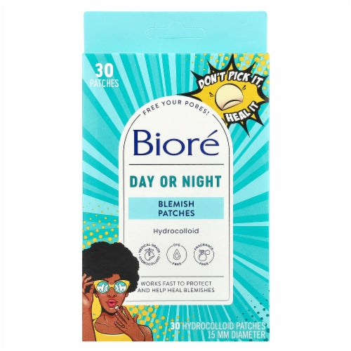 Biore Cover & Conquer Blemish Patch Hydrocolloid 30 Count