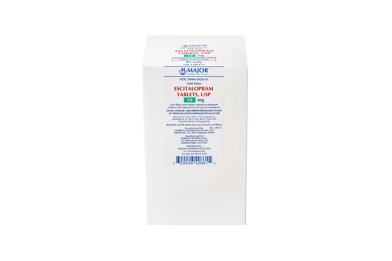 ESCITALOPRAM TB 10MG 500