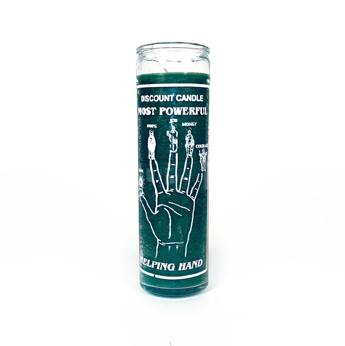 Star Candle Prayer Candles - The Powerful Hand