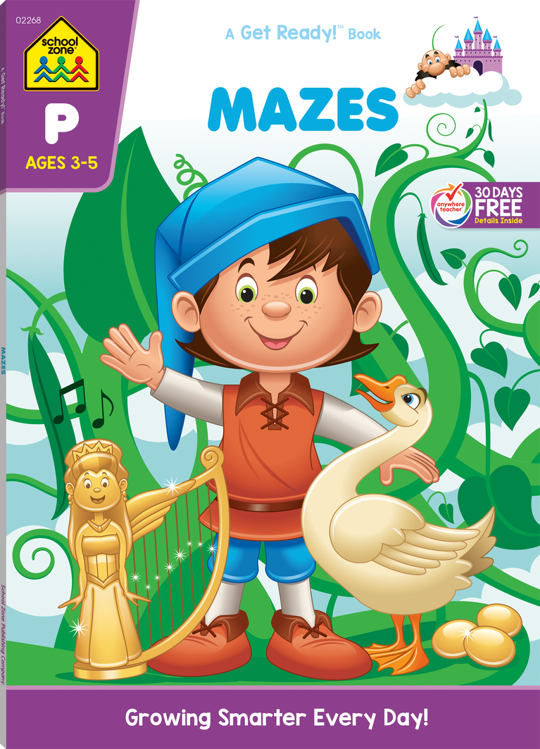 School Zone My First Mazes Little Busy Book