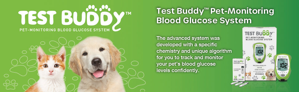 TEST BUDDY PET BLOOD GLUCS TEST STP 50CT