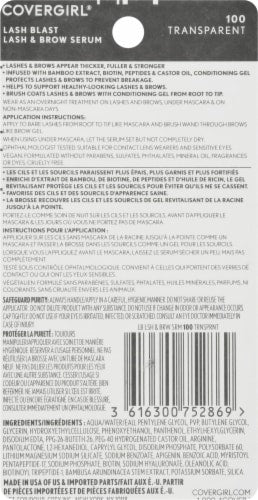 COVERGIRL Lash Blast Lash & Brow Serum - 100 Transparent
