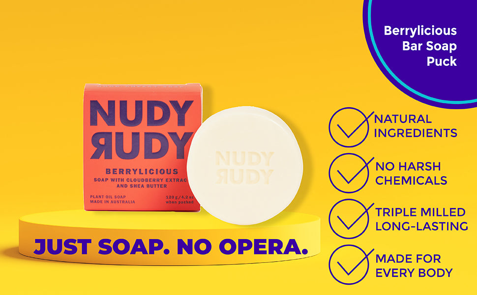 NUDY RUDY SOAP,WASABI PEAR