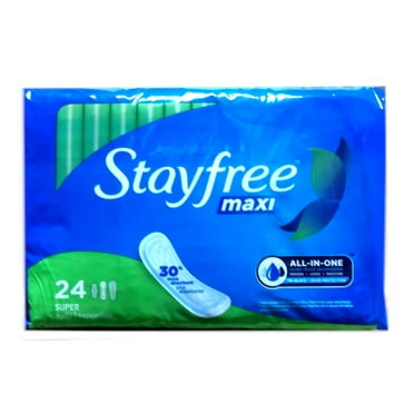STAYFREE MAXI SUPER PAD 4X48CT