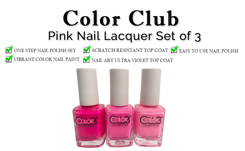 Color Club Nail Lacquer - Poppin' Bottles