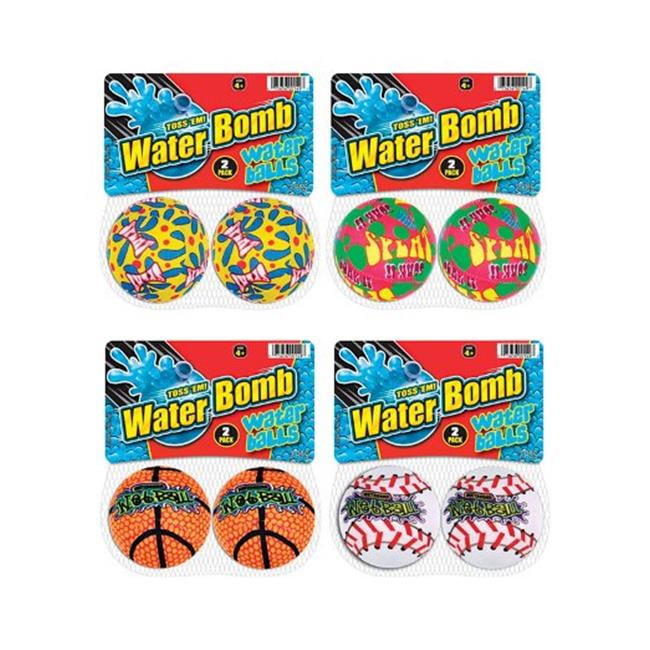 Ja-Ru Water Bomb Water Balloons, Assorted - 100 count