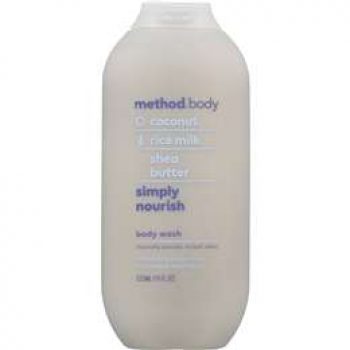 Method Simply Nourish Body Wash - Trial Size, 3.4 oz