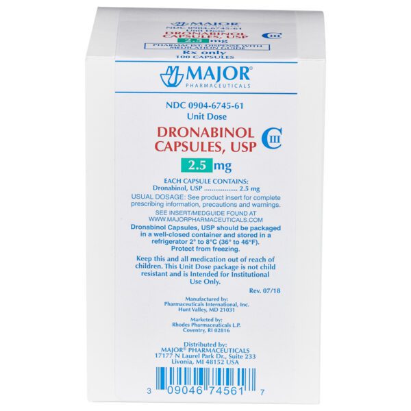 DRONABINOL CP 10MG 60 C3