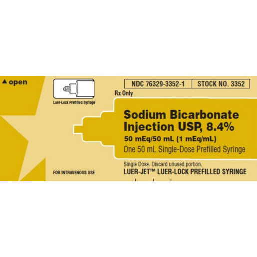 SODIUM BICARB SD 8.4% 25X50ML