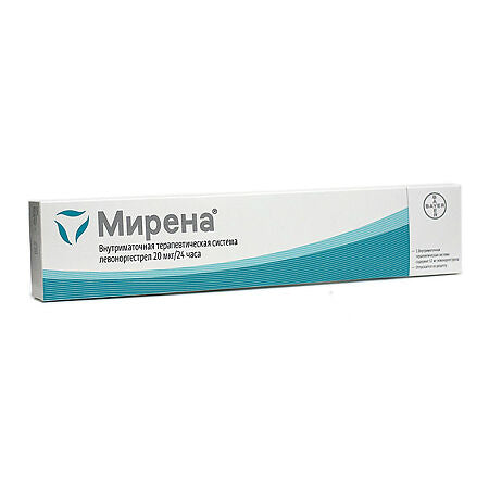 MIRENA 20MCG/24HR STR DSHP