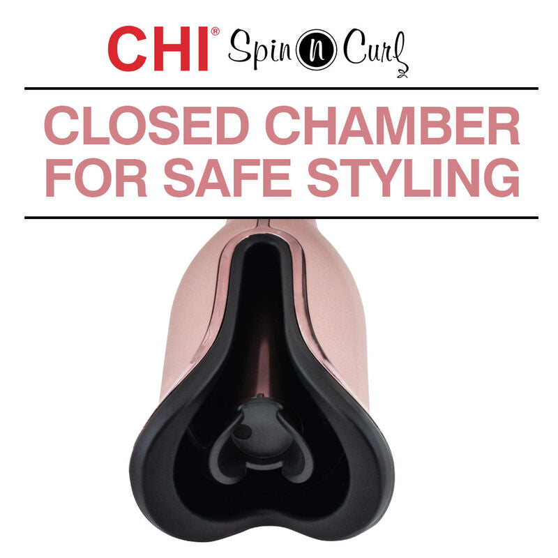 CHI Rose Gold Ceramic Spin N Curl, 1 inch