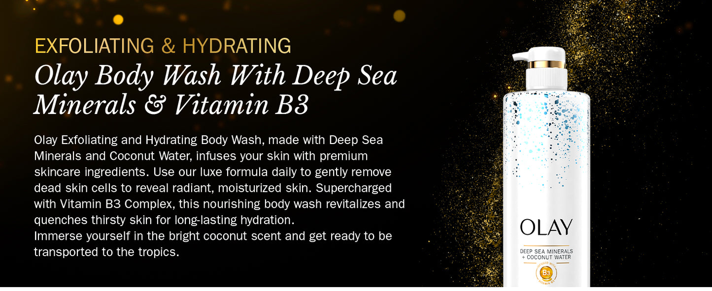 OLAY DEEP SEA MIN + COCONUT WTR WSH 20OZ
