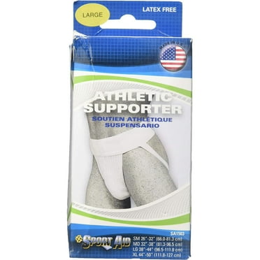 ATHLETIC SUPPORTER SB LARGE WHT