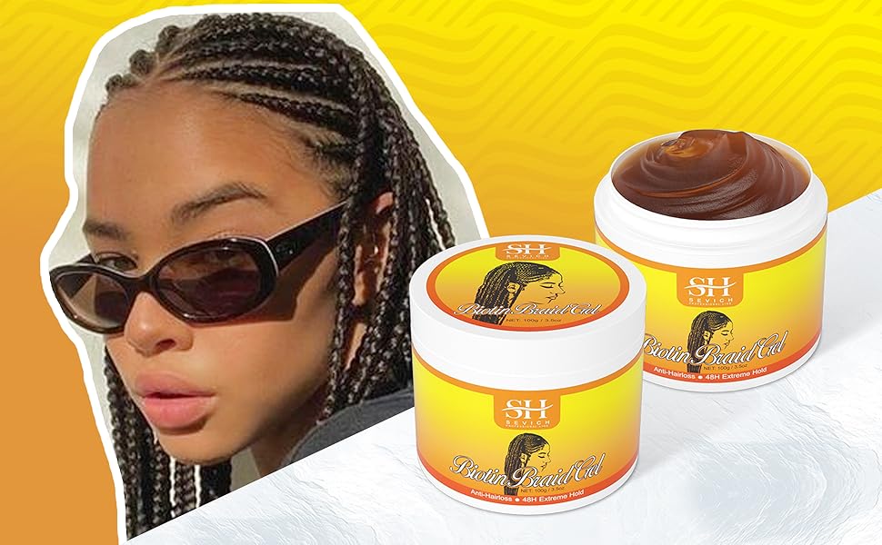 A/J BIOTIN HNY BRAID EDGE GEL4Z
