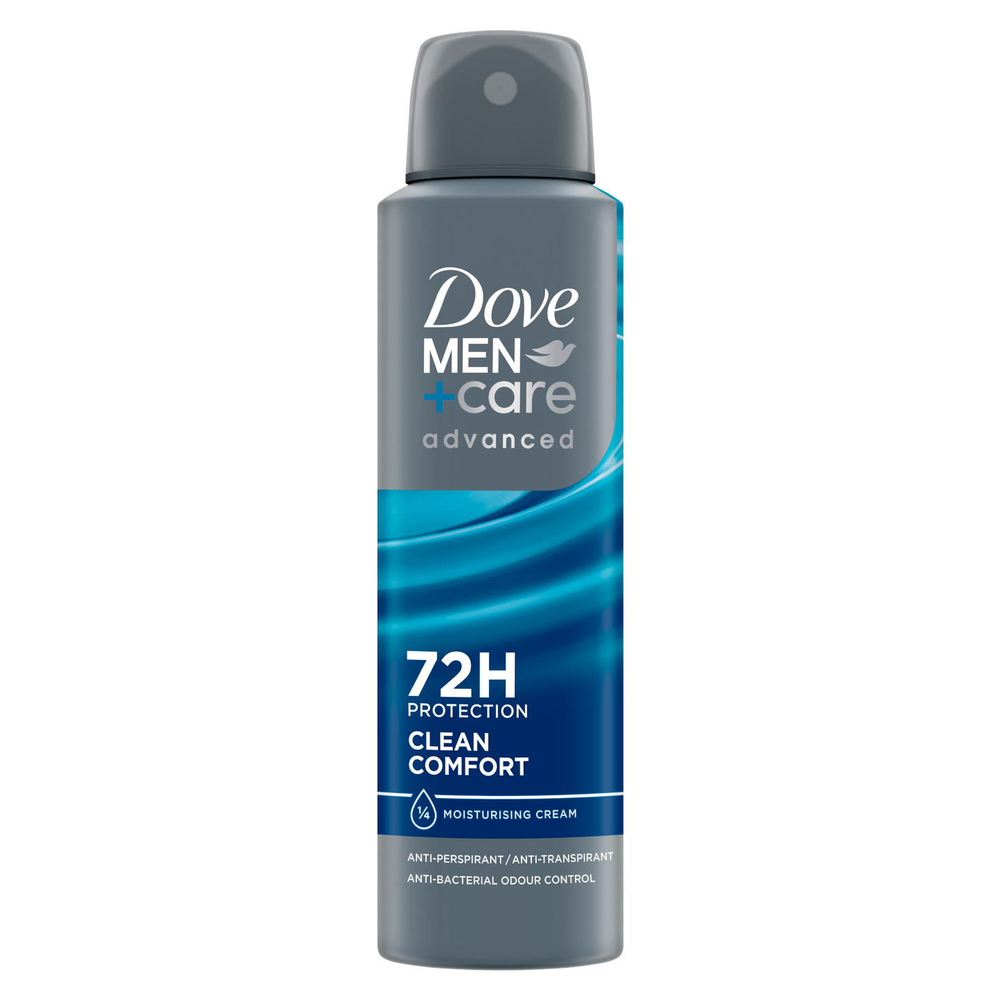 Dove Deodorant 3oz Mens Clean Comfort 1/4 Moisturizer
