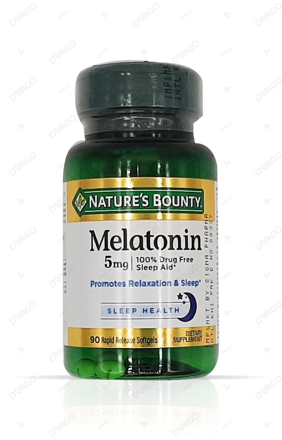 MELATONIN 5MG LIQUIGEL 90CT NAT BOUNTY