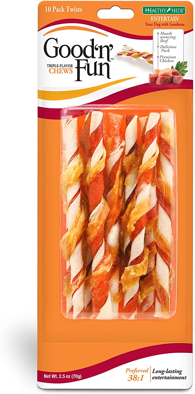 Good ‘n’ Fun Triple Flavor Twists, 22 pack
