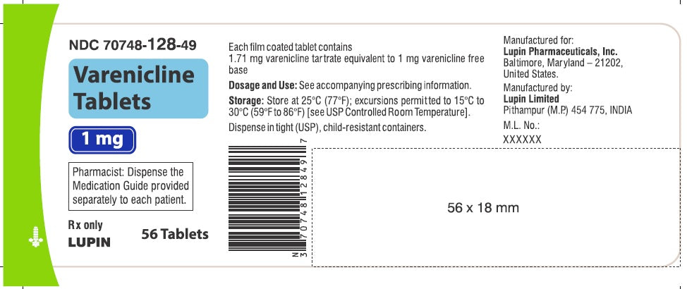 VARENICLINE TB 1MG 56