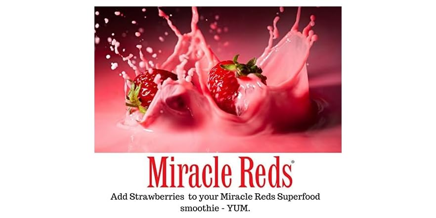 MACROLIFE NATURALS MIRACLE REDS