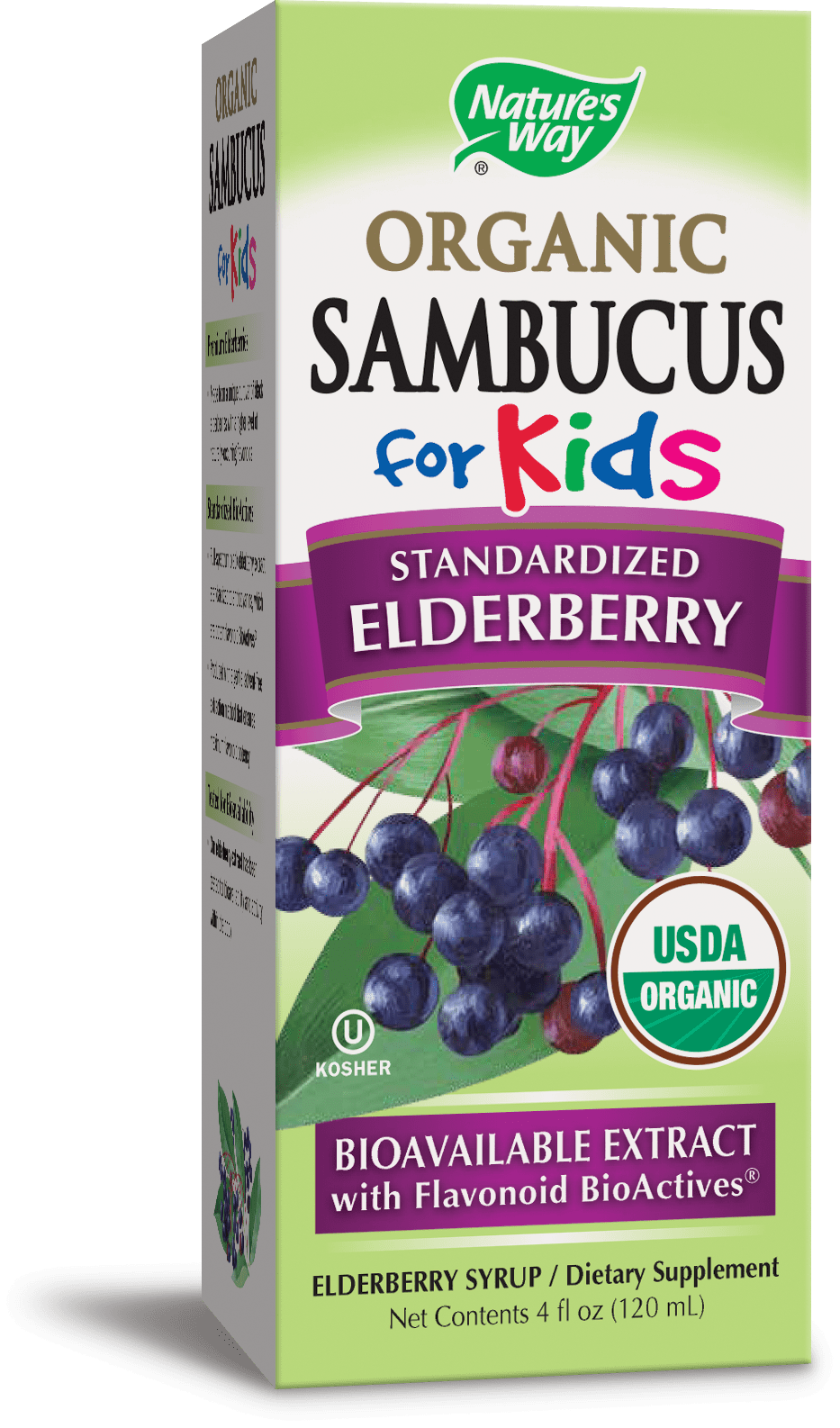 NATURE'S WAY SAMBUCUS,KIDS,SYRUP