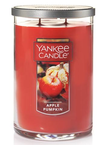 Village Candle Tall Bowl Candle - Apple Pumpkin