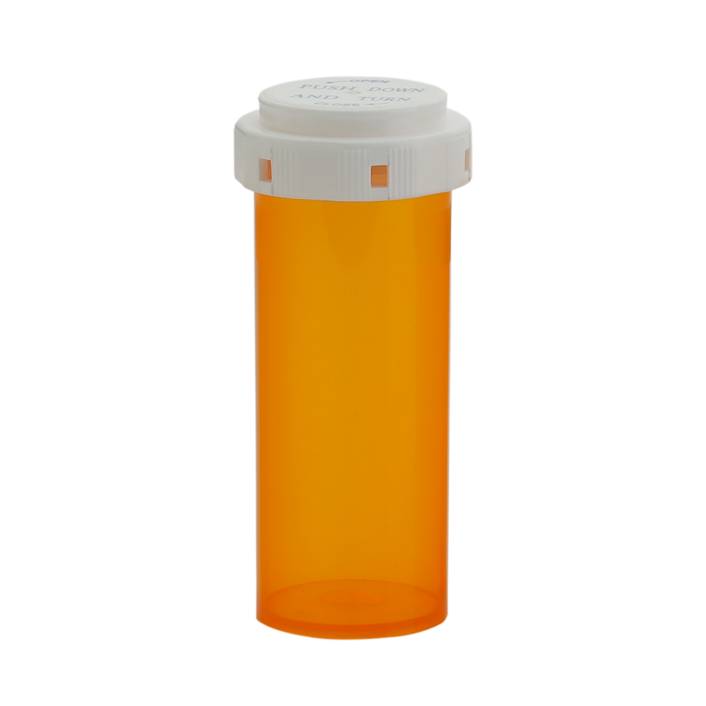 COLORSAFE CRC VIALS-AMBER 16 DRAM W/CAP